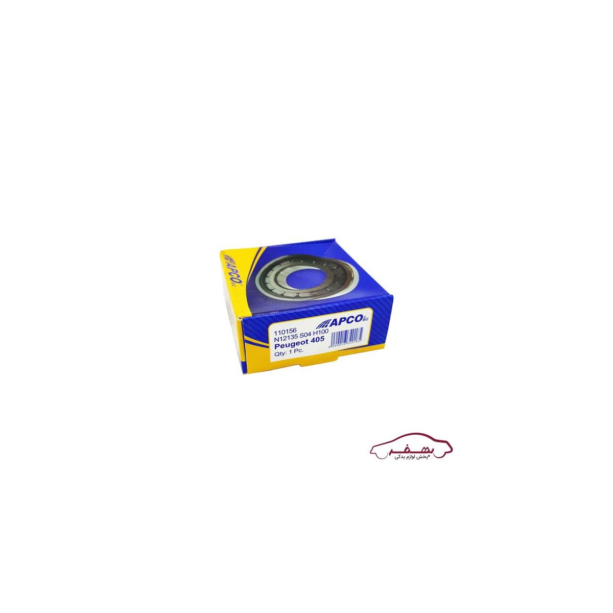 بلبرينگ گيربكس شفت اوليه N12135 S04 H100 پژو 405 |آپكو  - كد 110156